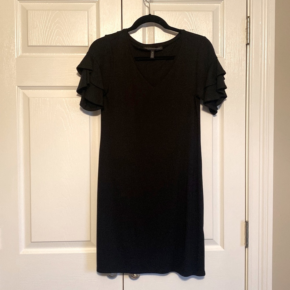 WHBM NWOT Sneaker dress/t-shirt dress. Black. Size XS